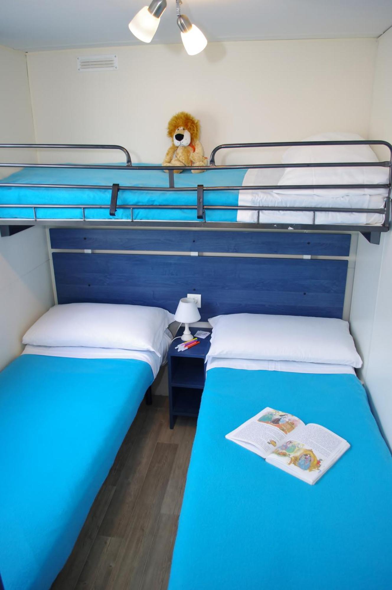 Happy Camp Mobile Homes In Camping Villaggio Internazionale 산 메나이오 외부 사진